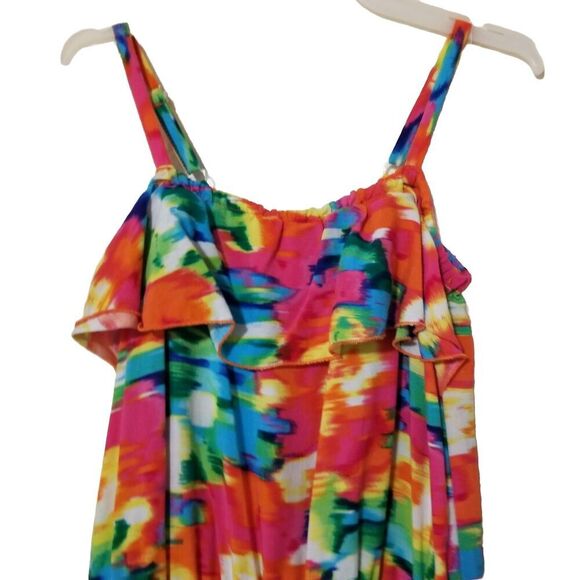 The Childrens Place Multicolor Romper Jumpsuit Girls 5/6 Summer - Picture 3 of 4